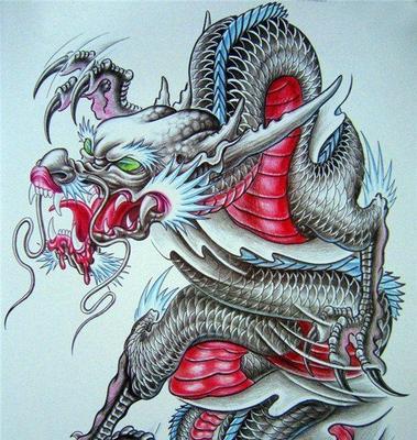 纹身玫瑰花龙图案的寓意是什么？它代表了什么意义？