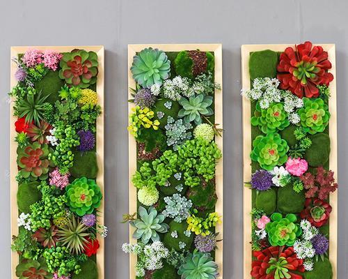 室内植物墙的制作方法有哪些？