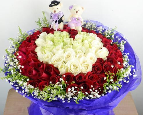 情侣配色玫瑰花的含义是什么？如何选择正确的颜色搭配？