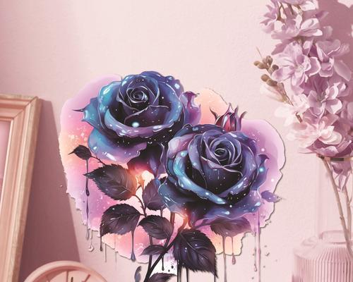 贴玫瑰花有何含义？玫瑰花在贴纸中代表什么？