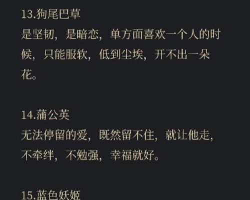 哪种花的花语最令人惊艳？