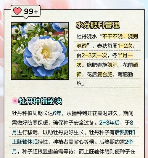 牡丹花可以加什么肥料？施肥牡丹花的正确方法是什么？